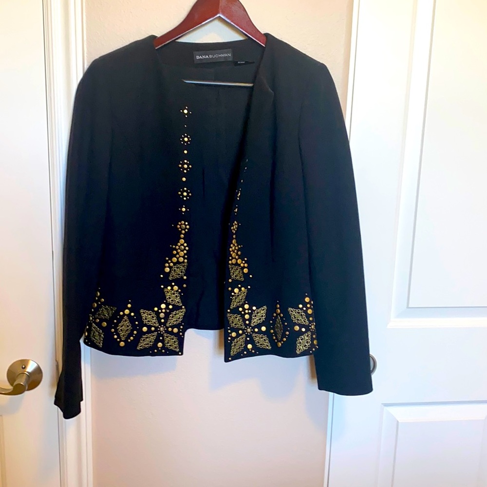 Gorgeous embellished jacket. Very special!
